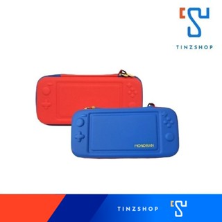 [สวยนอก นุ่มใน] 7 in 1 กระเป๋า TZ + เคสใส +กันรอย+ครอบปุ่ม Nintendo Switch  Air Foam บุกำมะหยี่ ตั้งเครื่องเล่นได้