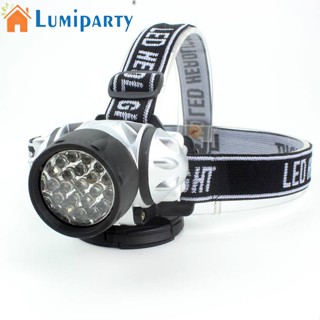 Lumiparty ไฟฉาย Led แบบสวมศีรษะ แข็งแรง สําหรับตกปลา ตั้งแคมป์ ขี่จักรยาน กลางแจ้ง