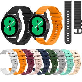 สายนาฬิกาข้อมือซิลิโคน อุปกรณ์เสริม สําหรับ Samsung Galaxy Watch 4 5 6 Classic 43 มม 47 มม 40 มม 44 มม 46 มม 42 มม 5 pro 45 มม.