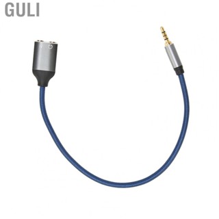 Guli Headphone 3.5mm Splitter Mic Cable  0.3m / 0.98ft Headset Splitter  for IPhone for IPod