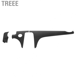 Treee Dashboard Panel Cover  Direct Fit Central Control Dashboard Panel Trim Carbon Fiber Pattern  for Car