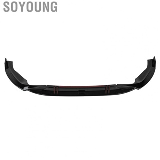 Soyoung Front Bumper Lip  Easy Installation Front Splitter  for Car Modification