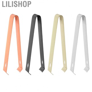 Lilishop Stainless Steel Bar Ice- Tong Grill Tongs Meat Cooking Utensils  Ice Sugar Tong for Bar Kitchen Serving Tool