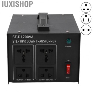 Iuxishop Voltage Transformer Step Up Buck Converter 1200W 220V‑240V AC Input