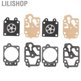 Lilishop Trimmer Diaphragm Gasket and Paper Pad  Carburetor Diaphragm  Rebuild Kit Easy Installation Wear Resistant Long Service Life  for  for Gardening