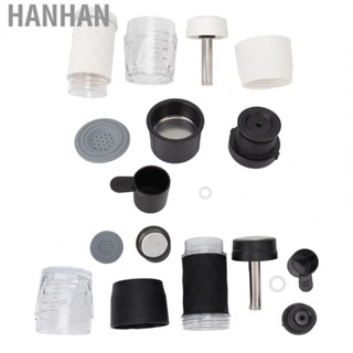 Hanhan Maual Hand Coffee Maker Mini Portable Travel Coffee Machine Compatible Ground Coffee and Coffee  for Outdoor