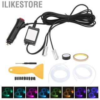 Ilikestore Car Interior  Strip Light Kit DC 12V Neon Tube RGB Multicolors APP Control Atmosphere Lamp for Tesla Model 3 Y 2021+