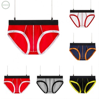 GORGEOUS~Mens Briefs Undies Breathable Cotton Knickers Lingerie Low Rise Panties