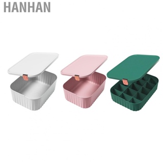 Hanhan Sock Underwear Organizer  Space Saving 10 Cell Prevent Slip Large Space Organizer Dividers Strong Load Bearing  Durable  for Bedroom