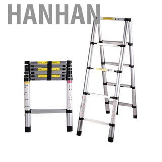 Hanhan Work Step Ladder Multipurpose Retractable High Load Bearing  Widened Design Folding Step Ladder