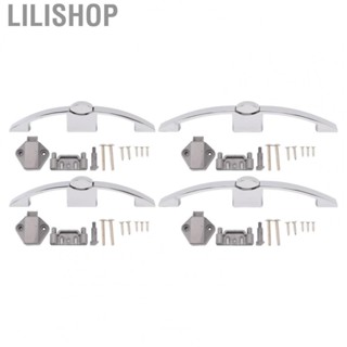 Lilishop RV Push Button Lock  2 Set Push Button Cabinet Lock Widely Used Locking Function  for Wardrobes