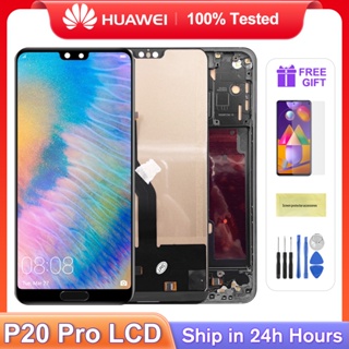 หน้าจอสัมผัสดิจิทัล Lcd 6.1 นิ้ว สําหรับ Huawei P20 Pro P20Pro L29 L09 AL00 AL01 TL01 AL00 P20 Plus