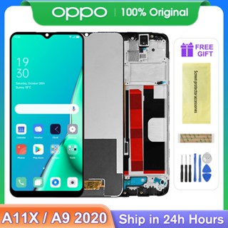 อะไหล่หน้าจอสัมผัส LCD A9 2020 6.5 นิ้ว สําหรับ Oppo Oppo A11x CPH1937 A9 2020