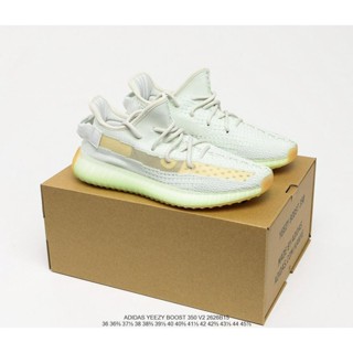 【ฟรีถุงเท้า】รองเท้าผ้าใบ รองเท้าวิ่ง UA Hyperspace Yeezy Boost 350 v2 สําหรับผู้ชาย ผู้หญิง ไซซ์ 36-48 ส่งฟรี KLSV