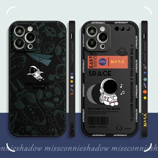 เคสโทรศัพท์มือถือ ลายนักบินอวกาศ NASA แฟชั่น สําหรับ Redmi Note 12 8 10 11s 10s Pro Plus 9 11 Redmi 12C A1 10 9C NFC 9T 9A 9 MI Poco F4 X5 M3 M4 Pro F3 X3 Pro M5 Pro M3 MI11 Lite 12 Lite 10 10T เคสนิ่ม