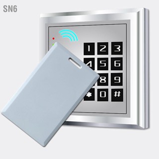 SN6 25 ชิ้น T5577 Proximity Card สำเนากันน้ำ ID Access Control สำหรับโรงเรียน Campus ที่จอดรถ