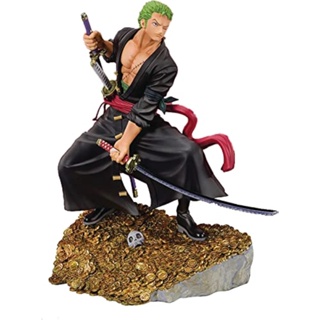 Bandai Spirits ฟิกเกอร์ Figuarts Zero One Piece Loronoa Zoro -Wt100 Memorial Eiichiro Oda Pulln Down Great Pirates Hundred Views - ประมาณ 170 มม. Abs &amp; Pvc Painted Finished Figure 201925 [ส่งตรงจากญี่ปุ่น]