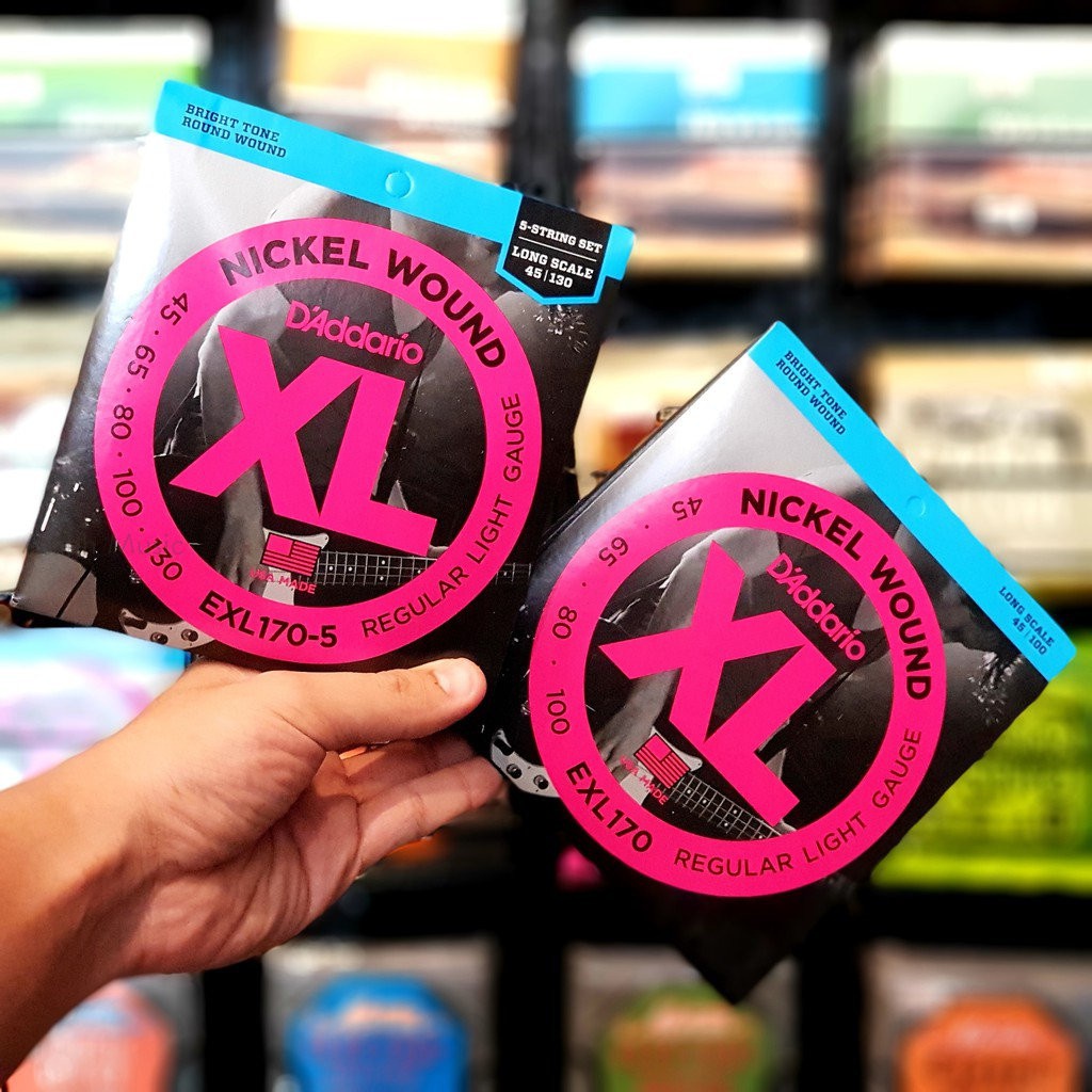 D'addario สายไฟ 4 เส้น และ 5 สาย EXL170 EXL170-5