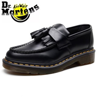 DR.MARTENS [ของแท้] รองเท้าบูทมาร์ติน หนังวัวแท้ ประดับพู่ ขนาดใหญ่ กันลื่น สไตล์อังกฤษ ไซซ์ 35-45