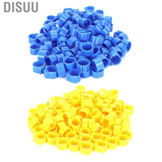 Disuu 10mm Pigeons Ring  Poultry Foot Ring High‑quality Plastic  for Outdoor for Pigeons