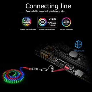 C# Phanteks อะแดปเตอร์พัดลมระบายความร้อน RGB 4Pin 60 ซม. สําหรับ MicroStar A [Missece.th]