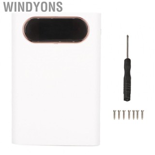 Windyons DIY  Box 4x21700   Outer Case Fast Charging