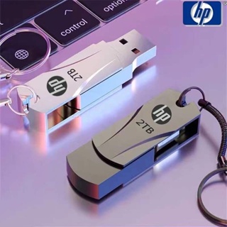  Hewlett-packard HP USB3.0 2TB แฟลชไดรฟ์โลหะ กันน้ํา ความเร็วสูง แฟลชไดรฟ์ U Disk สําหรับคอมพิวเตอร์พีซี