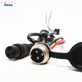 【Anna】Battery Charger 1pcs 20cm Connector Jack Socket Electric Scooter Inline