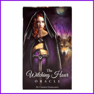 การ์ดเกมกระดาน The Witching Hour Oracle Fate Card Game For All Skill Levels Oracle Card สําหรับงานปาร์ตี้