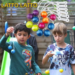 ของเล่นเด็ก ลูกบอล LATTO Lato Tok Tok Tok LATTO ขนาดใหญ่ 4 ซม. พร้อมไฟกลางคืน LED