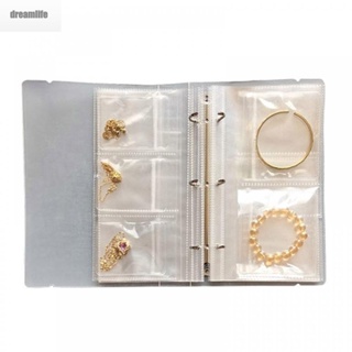 【DREAMLIFE】Storage Book Plastic Transparent 50pcs Anti-oxidation Gift Coin Holder