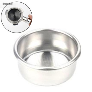 【DREAMLIFE】Filter Basket Silver Reusable Economical Double For Breville Portafilter