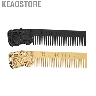 Keaostore Beard Comb  Beard Styling Comb Three Dimensional Portrait Shape Smoothing Comb  Unique  for Travel  Home Office