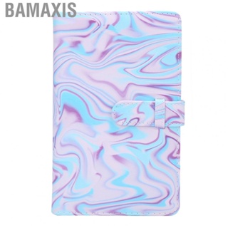 Bamaxis Wallet Photo Album  Portable 7.4inx4.5inx0.6in for 3 inch Films Bank Cards Business Stamps