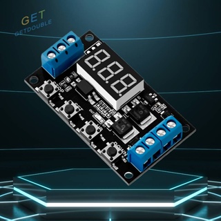 [Getdouble.th] โมดูลตั้งเวลา DC 5V-30V พร้อมจอแสดงผลดิจิทัล สําหรับวาล์วโซลินอยด์ [Getdouble.th]