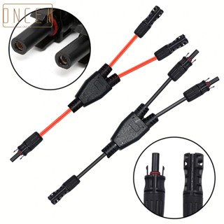 【ONCEMOREAGAIN】SolarCable Y Splitter,1500V PV ExtensionCable for Photovoltaic Systems Connector