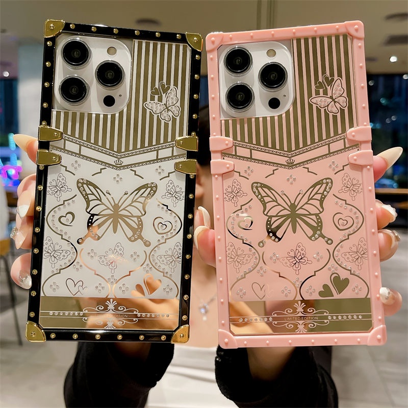 3D สําหรับ Huawei Y7A Y9S Y6S Nova 5T 4 3 3i 3E Y70plus Y90 เคสมือถือ Soft TPU Case เคสป้องกัน Glitter Trendy Butterfly Cover นิ่ม กันตก ประดับเพชร กลิตเตอร์