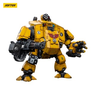 พร้อมส่ง ของแท้ 100% โมเดลหุ่นยนต์ JOYTOY WARHAMMER 40K Imperial Fists Redemptor Dreadnought 1/18 ของเล่น ของขวัญ สําหรับสะสม