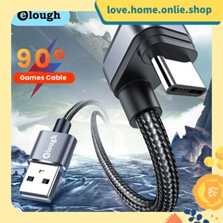 สายชาร์จ USB 90 องศา ทรงสามเหลี่ยม TYPE-C ชาร์จเร็ว สําหรับเล่นเกมมือถือ