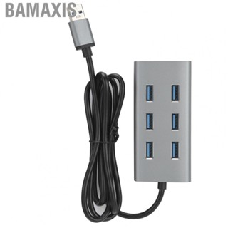 Bamaxis 7-port USB 3.0 Hub 5gbps Aluminum  Desktop