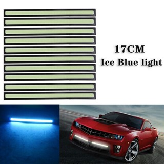 ⚡READYSTOCK⚡Daytime Running Lights Parts 10pcs Exterior Car Auto DRL Lamp Ice Blue