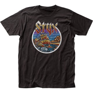 เสื้อยืด ลาย Come Sail Away Styx