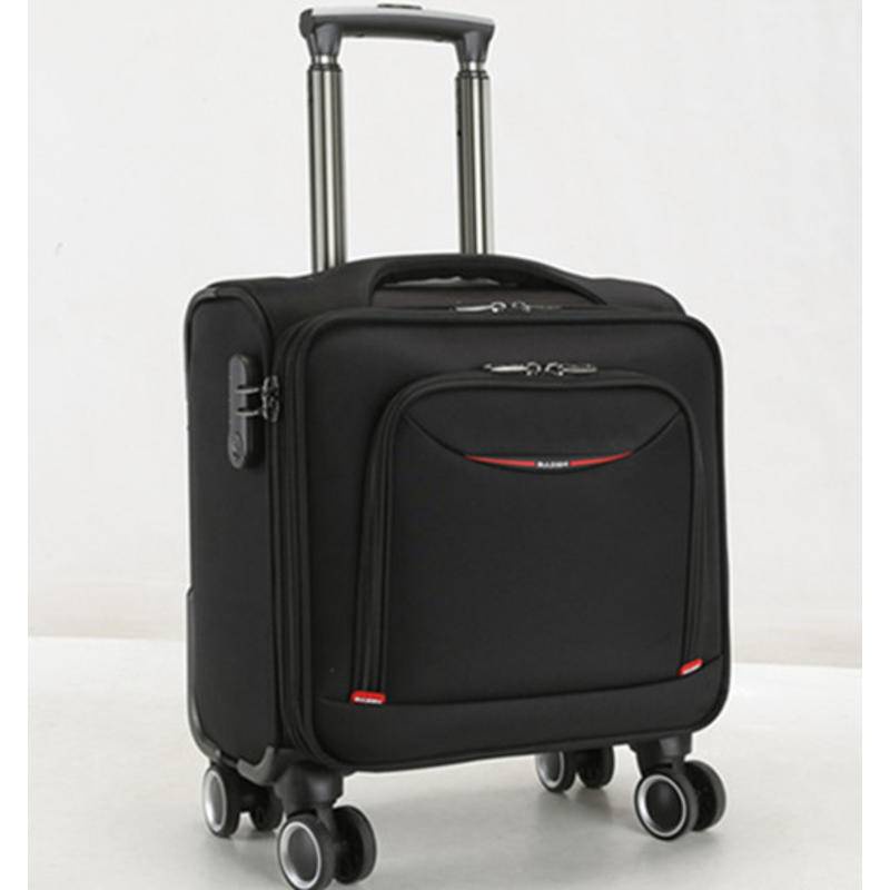 กระเป๋าเดินทางขนาดเล็ก ผ้า Oxford มัลติฟังก์ชั่น Universal Wheel Aviation Boarding Case
