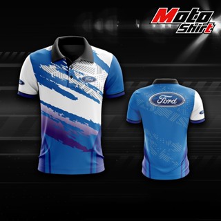 MOTOSHIRT FORD-A03-22 เสื้อคอปกแขนสั้น