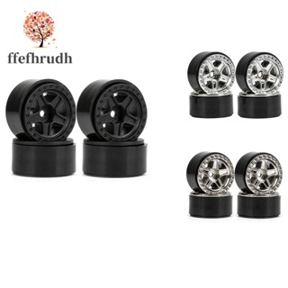 อะไหล่อัพเกรด ขอบล้อ ไนล่อน 5 ซี่ 1.0 นิ้ว สําหรับรถไต่หินบังคับ 1/24 Axial SCX24 FMS FCX24 Enduro24 4 ชิ้น