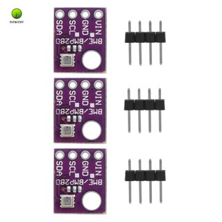 โมดูลเซนเซอร์วัดอุณหภูมิความชื้น ดิจิทัล BME280 5V I2C SPI BME280 3 ชิ้น