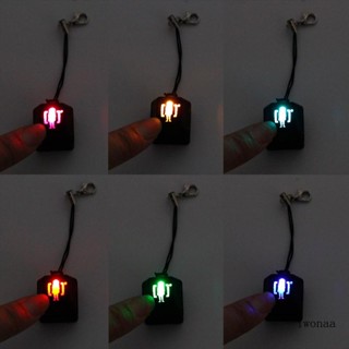 Iwo ปุ่มกดคีย์บอร์ด 1 คีย์ มีไฟแบ็คไลท์ LED ลายการ์ตูนมอนสเตอร์ RGB