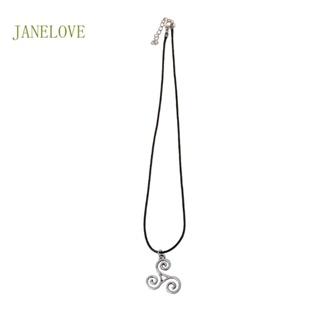 Jlove สร้อยคอแฟชั่น สําหรับเครื่องประดับ Scott s Triskele Inspired Everyday Neckla