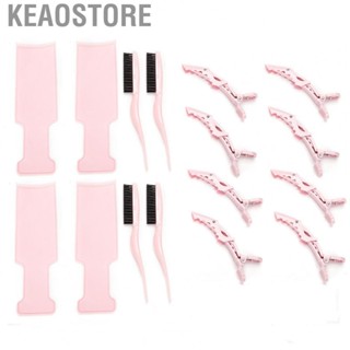 Keaostore Hair Dyeing Comb Board Set  Coloring Tool Soft Bristle Energy Saving Easy To Clean for Salon