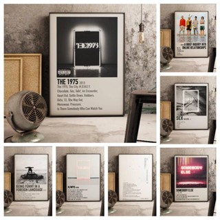 โปสเตอร์อัลบั้มเพลง The 1975 สําหรับตกแต่งผนังบ้าน ห้องนอน